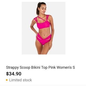 Express 2 pc Hot Pink Bikini Swimsuit